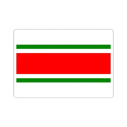 Flag of Balzan Malta - STICKER Vinyl Kiss-Cut Decal 4 Inch White - The Sticker Space