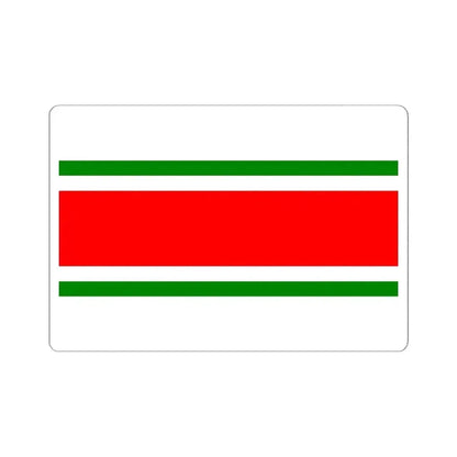 Flag of Balzan Malta - STICKER Vinyl Kiss-Cut Decal 6 Inch White - The Sticker Space