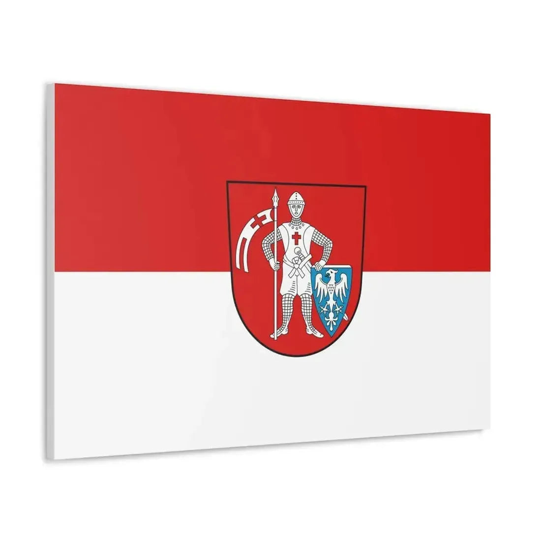 Flag of Bamberg 2 Germany - Canvas Wall Art - The Sticker Space