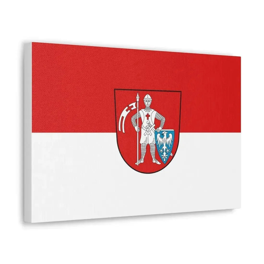 Flag of Bamberg 2 Germany - Canvas Wall Art - The Sticker Space