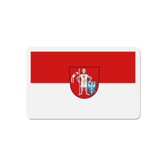 Flag of Bamberg 2 Germany - Die-Cut Magnet-6 × 6"-The Sticker Space