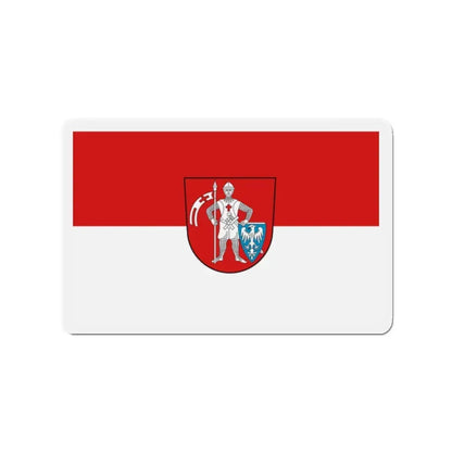 Flag of Bamberg 2 Germany - Refrigerator Magnet 2 Inch - The Sticker Space