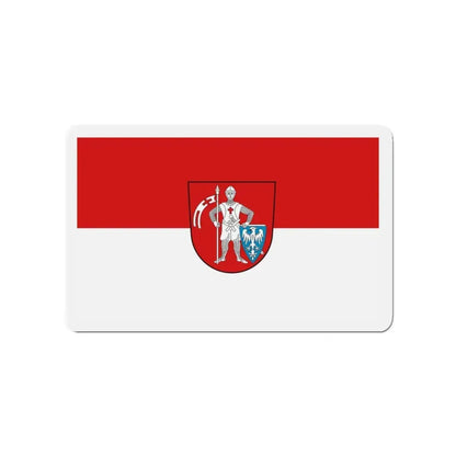 Flag of Bamberg 2 Germany - Refrigerator Magnet 3 Inch - The Sticker Space