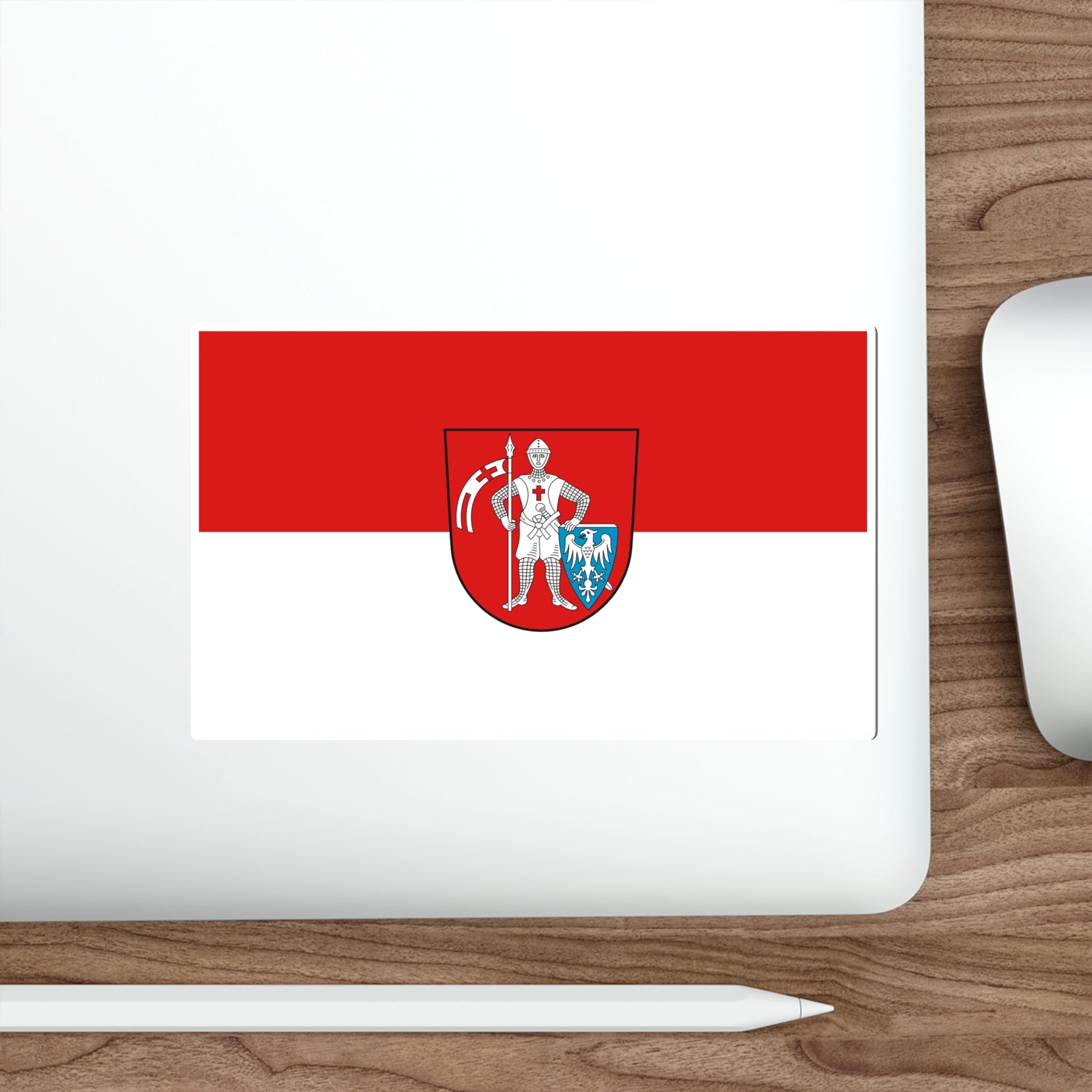 Flag of Bamberg 2 Germany STICKER Vinyl Die-Cut Decal – The