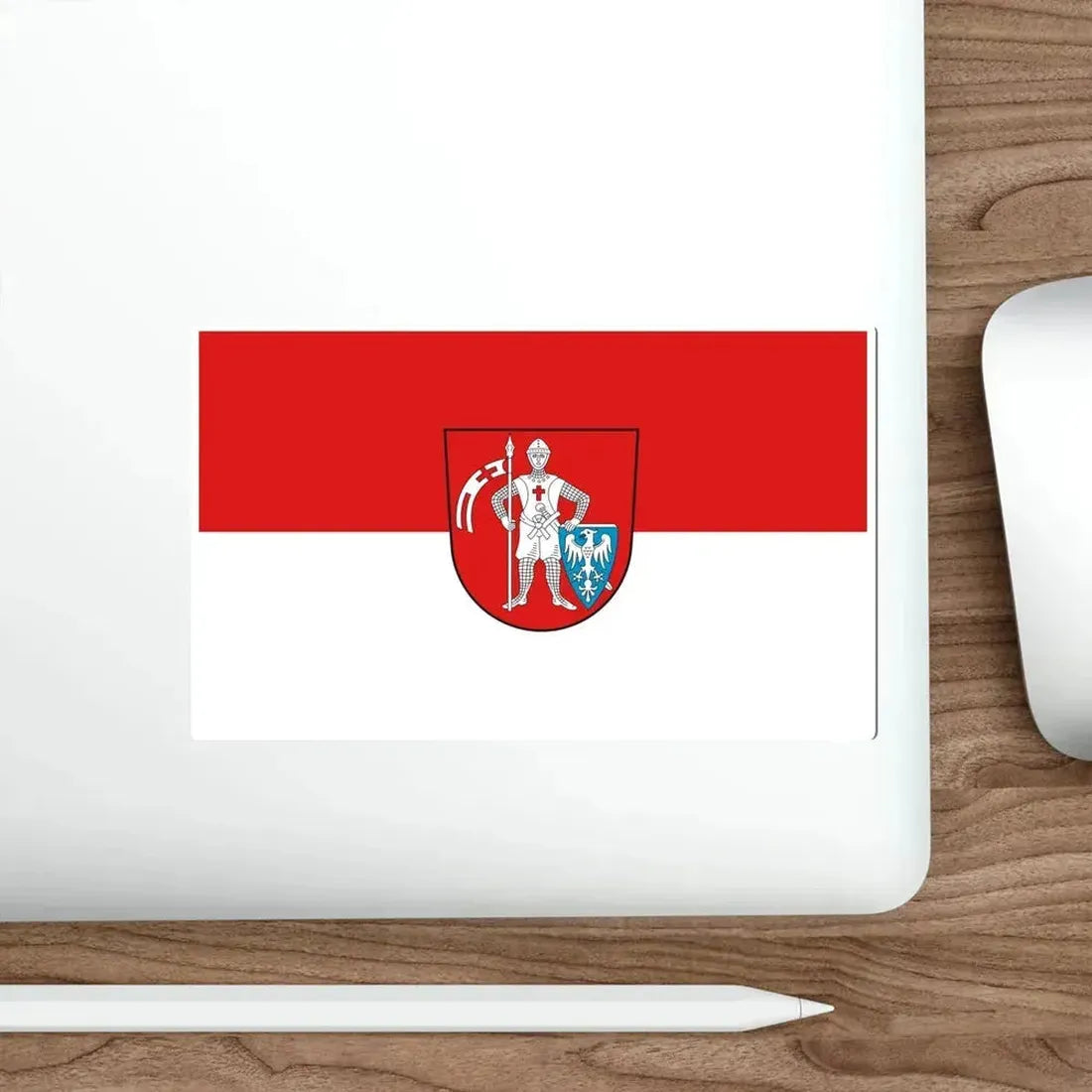 Flag of Bamberg 2 Germany STICKER Vinyl Die-Cut Decal - The Sticker Space