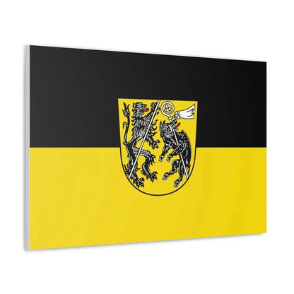 Flag of Bamberg Germany - Canvas Wall Art - The Sticker Space
