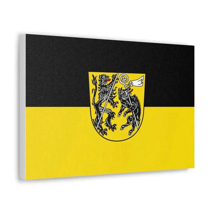 Flag of Bamberg Germany - Canvas Wall Art - The Sticker Space