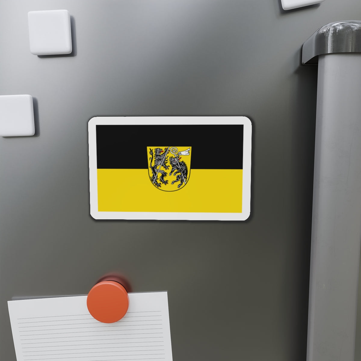 Flag of Bamberg Germany - Die-Cut Magnet-The Sticker Space