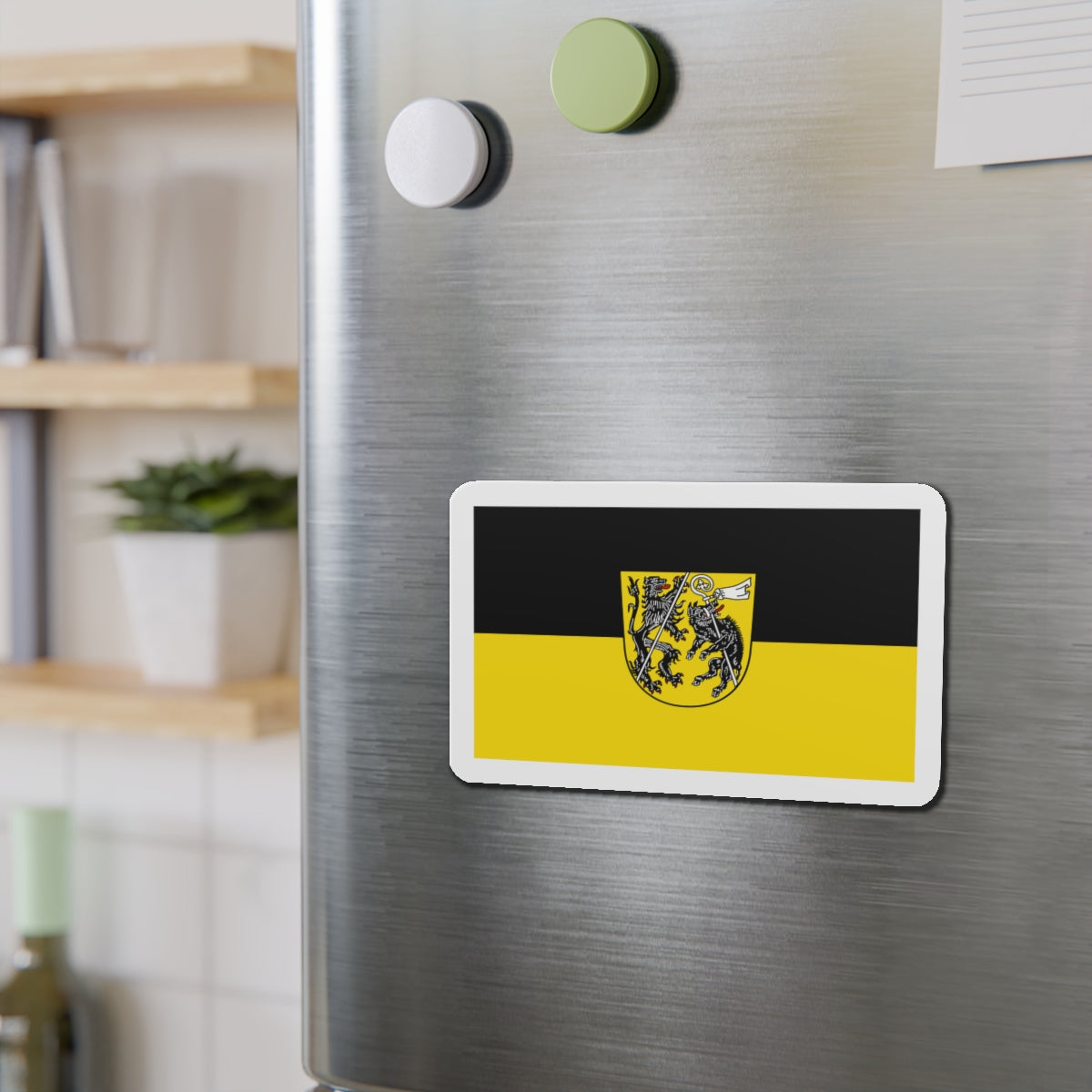 Flag of Bamberg Germany - Die-Cut Magnet-The Sticker Space