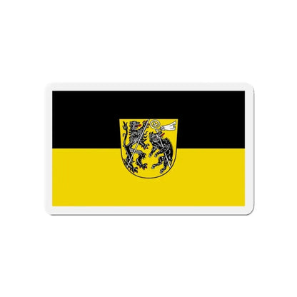 Flag of Bamberg Germany - Refrigerator Magnet 4 Inch - The Sticker Space