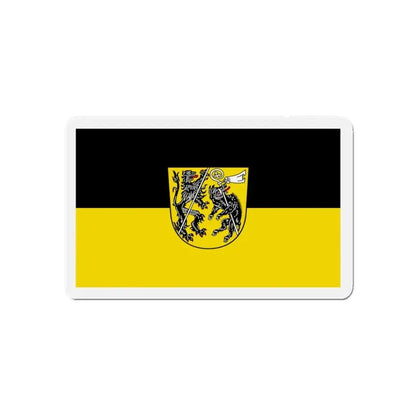Flag of Bamberg Germany - Refrigerator Magnet 5 Inch - The Sticker Space