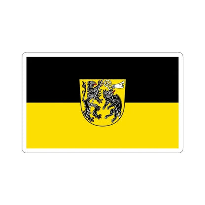 Flag of Bamberg Germany STICKER Vinyl Die-Cut Decal 2 Inch - The Sticker Space