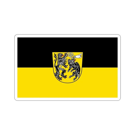 Flag of Bamberg Germany STICKER Vinyl Die-Cut Decal 6 Inch - The Sticker Space