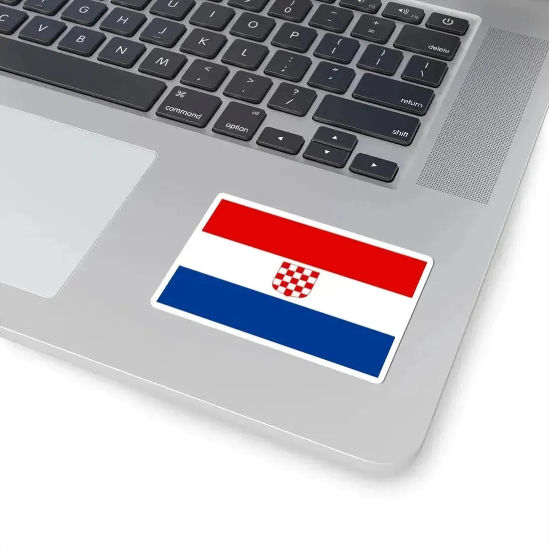 Flag of Banate of Croatia 1939-1941 (Croatia) STICKER Vinyl Kiss-Cut Decal - The Sticker Space