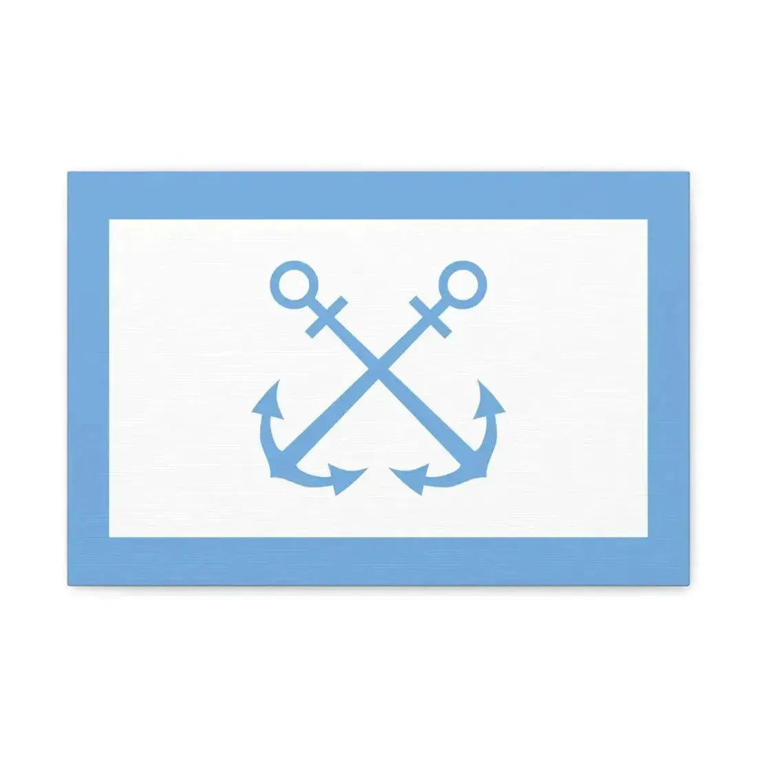 Flag of Bandera de Prefectura Naval Argentina - Canvas Wall Art - The Sticker Space