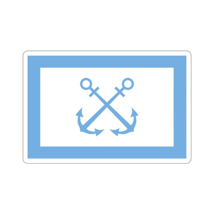 Flag of Bandera de Prefectura Naval Argentina STICKER Vinyl Die-Cut Decal-2 Inch-The Sticker Space