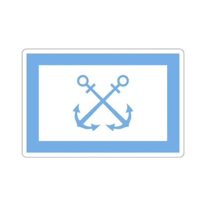 Flag of Bandera de Prefectura Naval Argentina STICKER Vinyl Die-Cut Decal - The Sticker Space