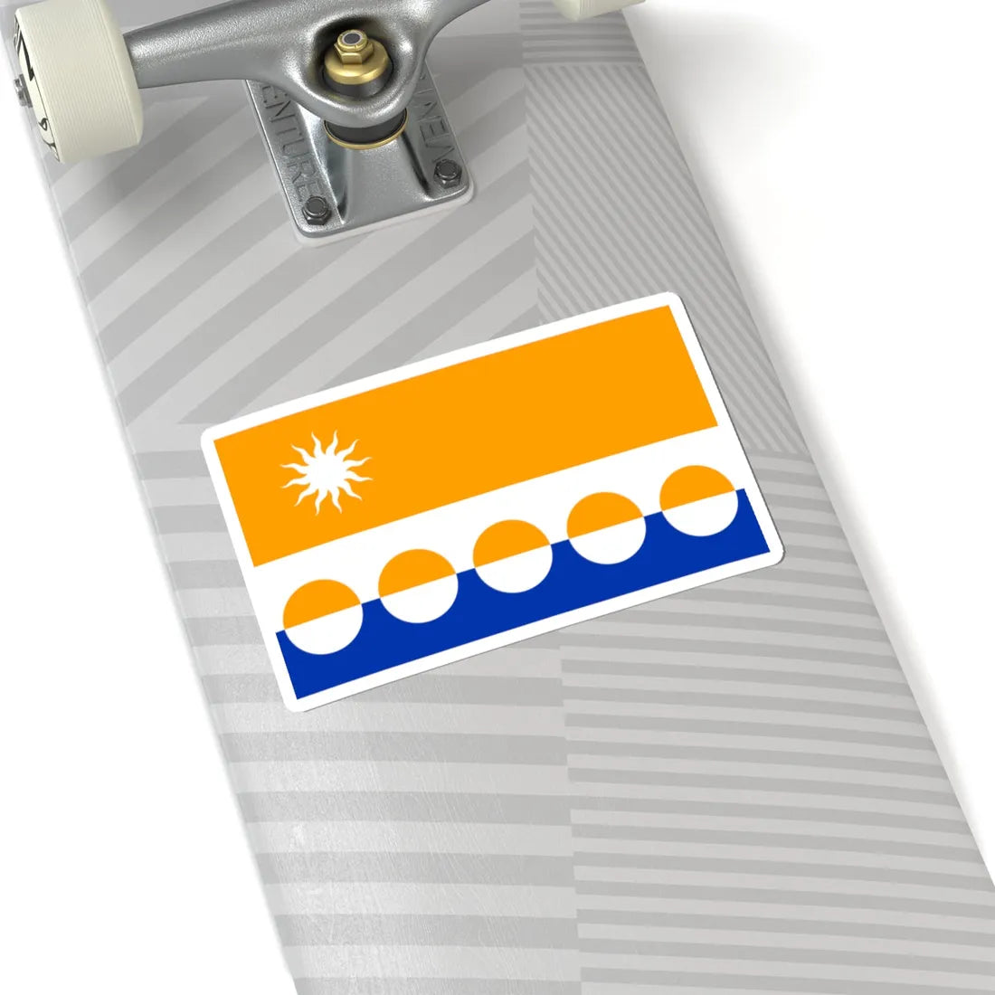 Flag of Banffshire (Scotland) STICKER Vinyl Kiss-Cut Decal - The Sticker Space