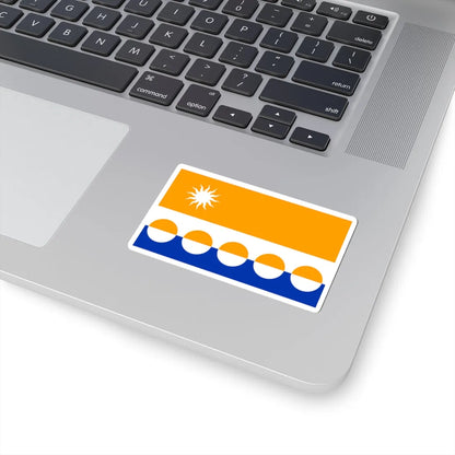 Flag of Banffshire (Scotland) STICKER Vinyl Kiss-Cut Decal - The Sticker Space