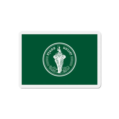 Flag of Bangkok Thailand - Refrigerator Magnet 5 Inch - The Sticker Space