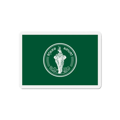 Flag of Bangkok Thailand - Refrigerator Magnet 6 Inch - The Sticker Space