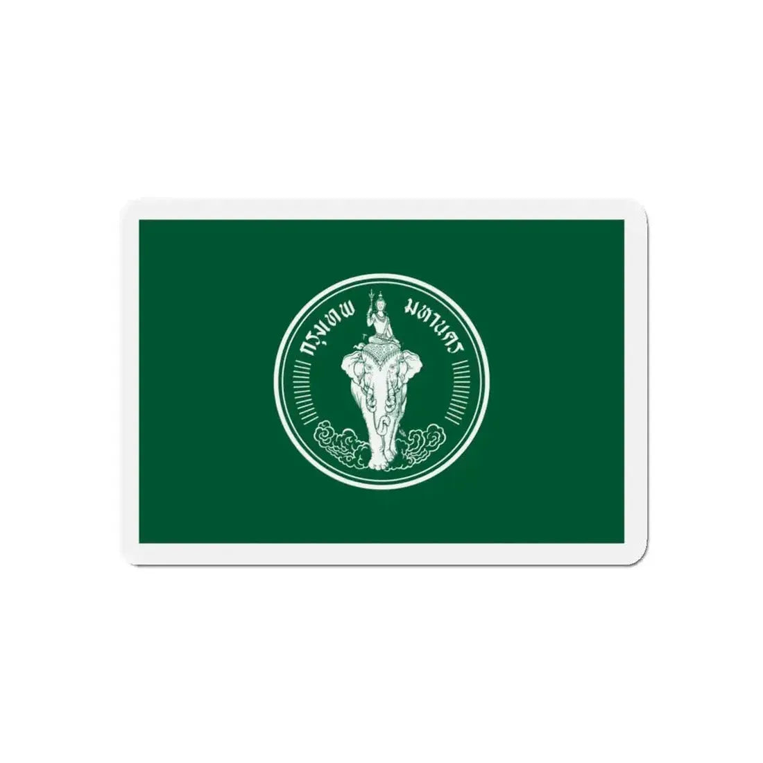 Flag of Bangkok Thailand - Refrigerator Magnet - The Sticker Space
