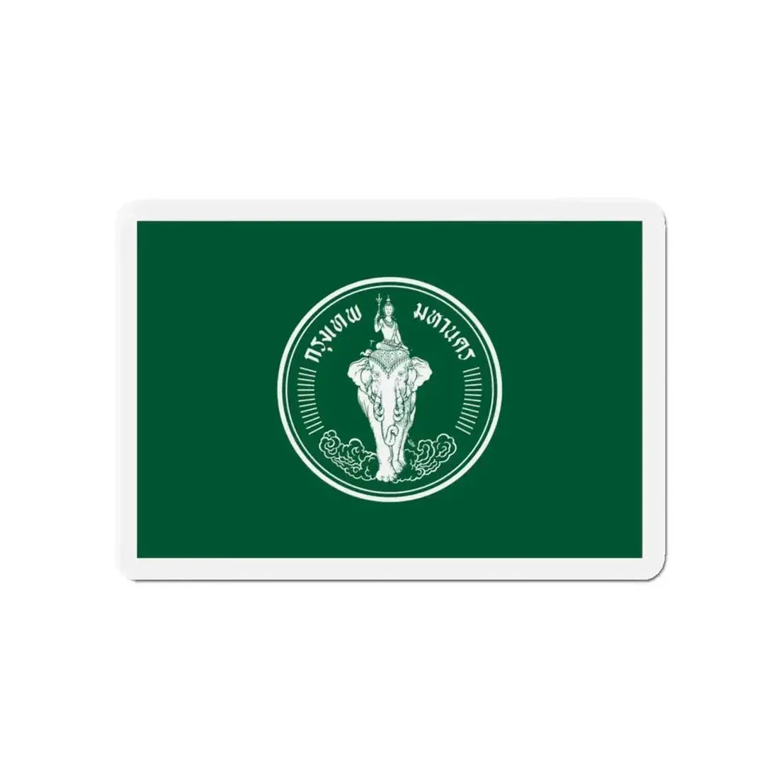 Flag of Bangkok Thailand - Refrigerator Magnet - The Sticker Space