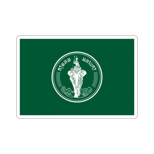 Flag of Bangkok Thailand STICKER Vinyl Die-Cut Decal 6 Inch - The Sticker Space