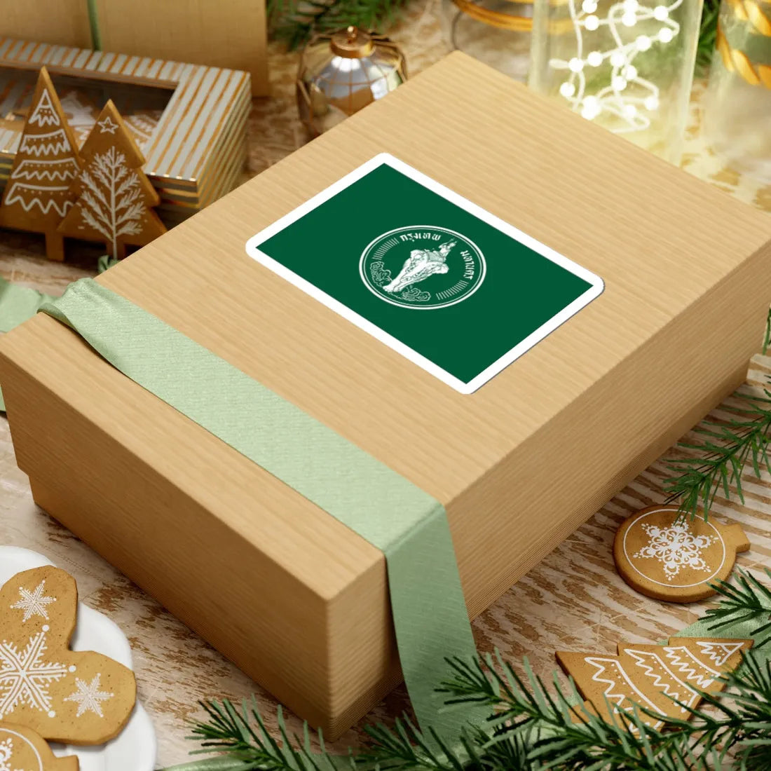 Flag of Bangkok (Thailand) STICKER Vinyl Kiss-Cut Decal - The Sticker Space