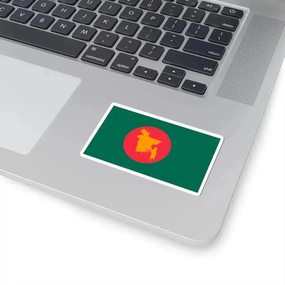 Flag of Bangladesh 1971 (Bangladesh) STICKER Vinyl Kiss-Cut Decal - The Sticker Space