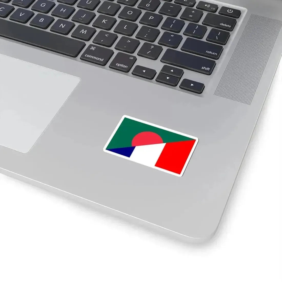 Flag of Bangladesh and France (Bangladesh) STICKER Vinyl Kiss-Cut Decal - The Sticker Space