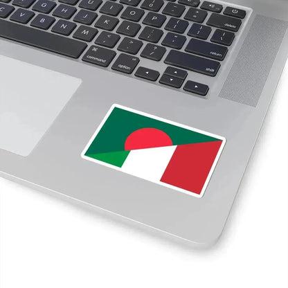 Flag of Bangladesh and Italy (Bangladesh) STICKER Vinyl Kiss-Cut Decal - The Sticker Space