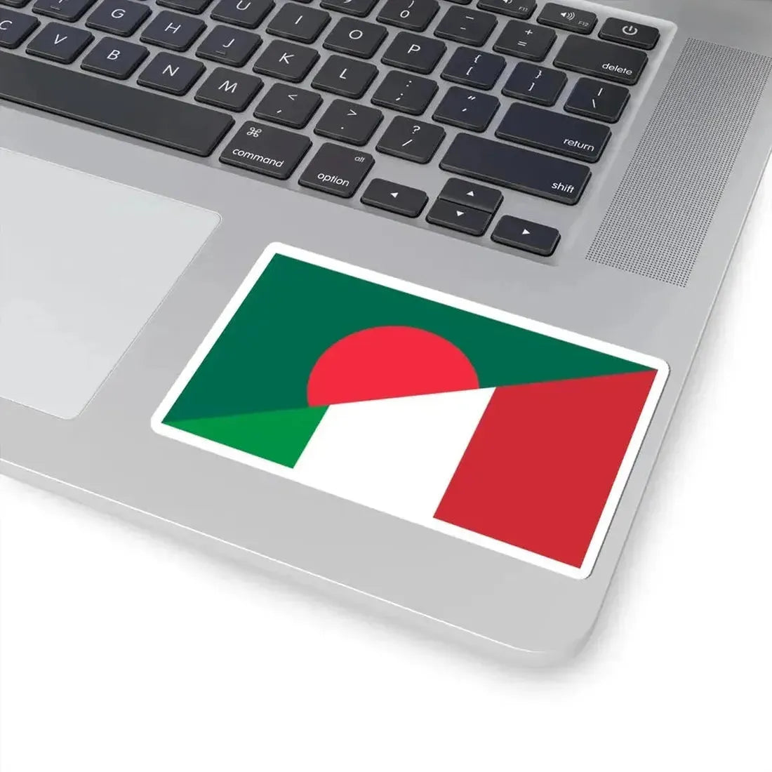 Flag of Bangladesh and Italy (Bangladesh) STICKER Vinyl Kiss-Cut Decal - The Sticker Space