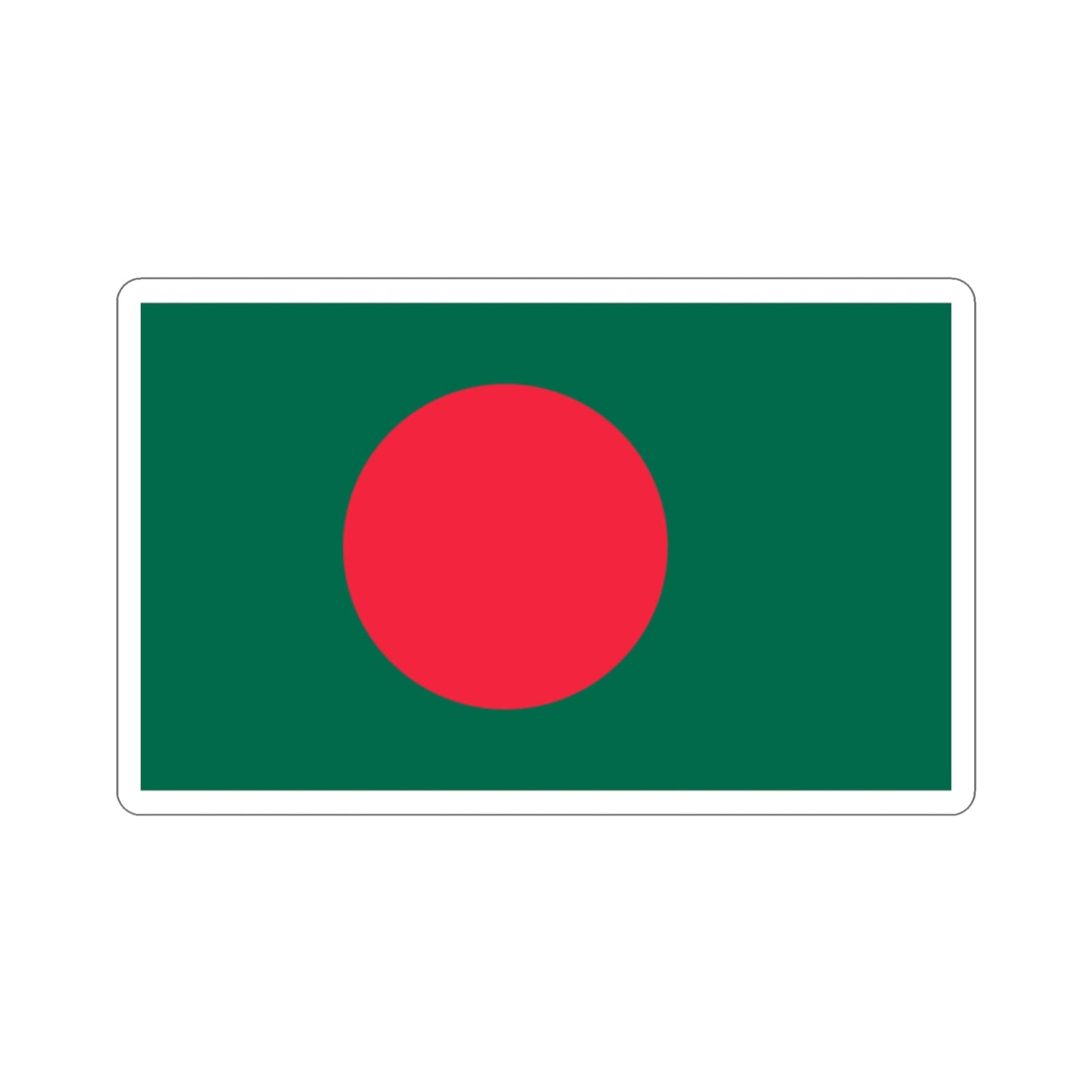 Flag of Bangladesh STICKER Vinyl Die-Cut Decal-2 Inch-The Sticker Space