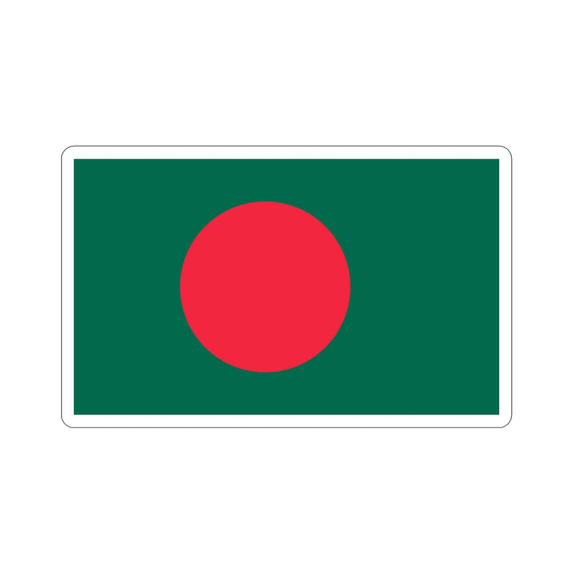 Flag of Bangladesh STICKER Vinyl Die-Cut Decal-2 Inch-The Sticker Space