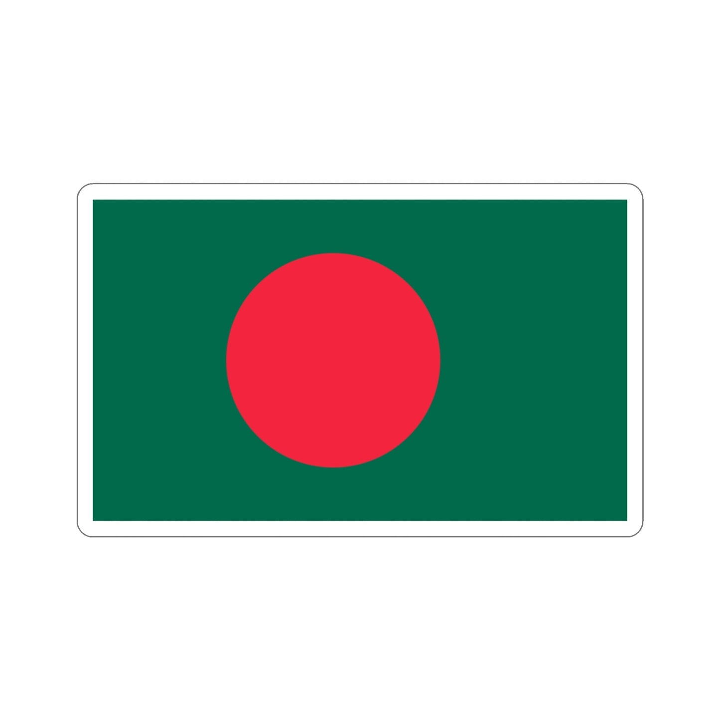 Flag of Bangladesh STICKER Vinyl Die-Cut Decal-3 Inch-The Sticker Space