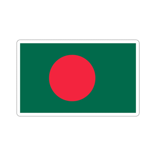 Flag of Bangladesh STICKER Vinyl Die-Cut Decal-6 Inch-The Sticker Space