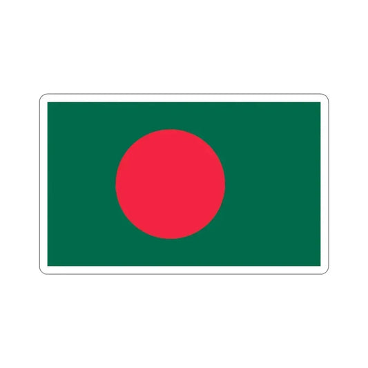Flag of Bangladesh STICKER Vinyl Die-Cut Decal 6 Inch - The Sticker Space