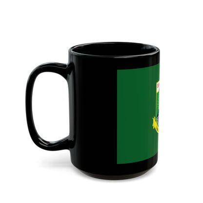 Flag of Banten Indonesia - Black Coffee Mug-The Sticker Space