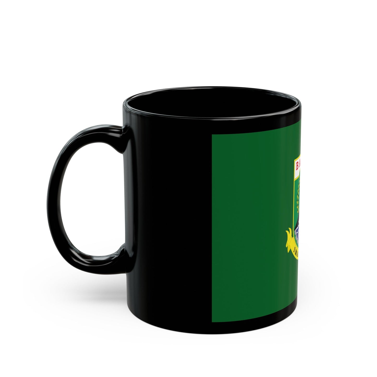 Flag of Banten Indonesia - Black Coffee Mug-The Sticker Space