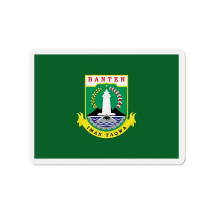 Flag of Banten Indonesia - Refrigerator Magnet 2 Inch - The Sticker Space