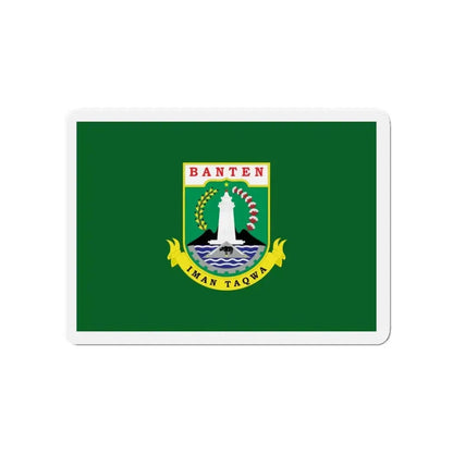 Flag of Banten Indonesia - Refrigerator Magnet 3 Inch - The Sticker Space