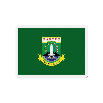 Flag of Banten Indonesia - Refrigerator Magnet 4 Inch - The Sticker Space