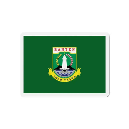 Flag of Banten Indonesia - Refrigerator Magnet 5 Inch - The Sticker Space
