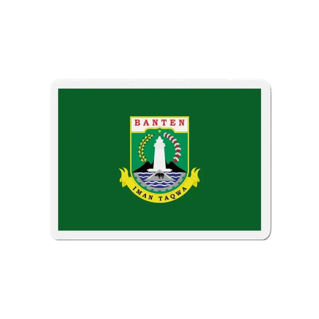 Flag of Banten Indonesia - Refrigerator Magnet - The Sticker Space