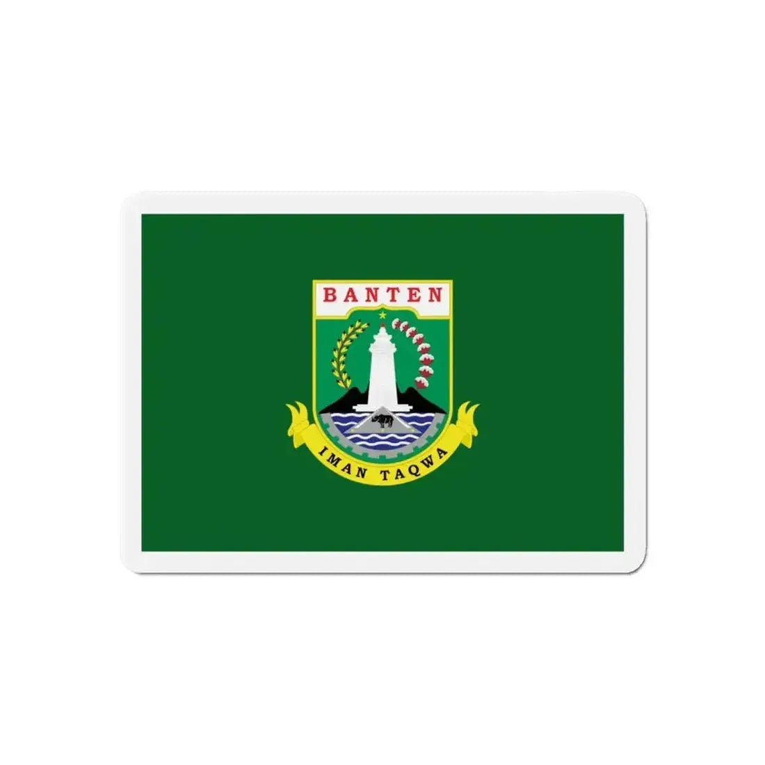 Flag of Banten Indonesia - Refrigerator Magnet - The Sticker Space
