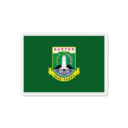 Flag of Banten Indonesia - Refrigerator Magnet - The Sticker Space