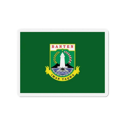 Flag of Banten Indonesia - Refrigerator Magnet - The Sticker Space