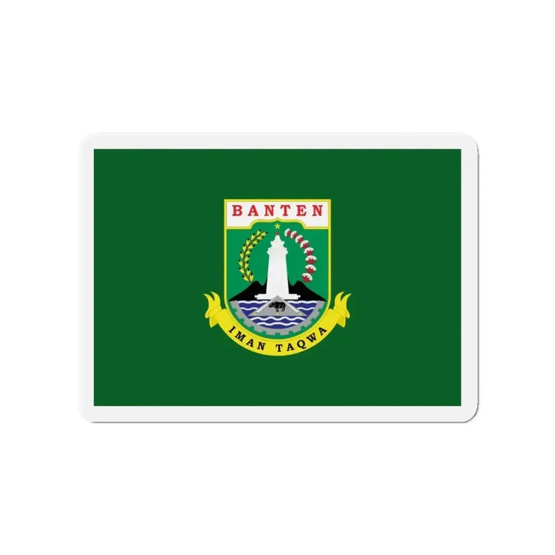 Flag of Banten Indonesia - Refrigerator Magnet - The Sticker Space