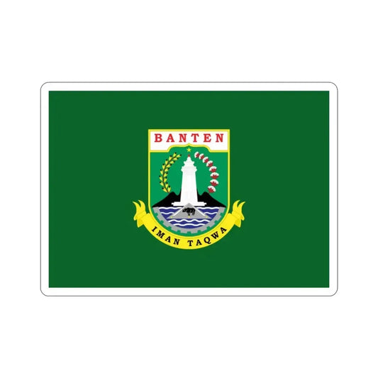 Flag of Banten Indonesia STICKER Vinyl Die-Cut Decal 2 Inch - The Sticker Space